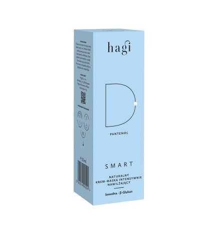 Hagi - Smart D - Naturalny Krem - Maska Intensywnie Nawilżający z d- pantenolem- 50 ml