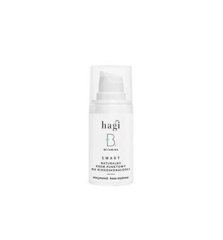 Hagi - Smart B - Naturalny Krem Punktowy Na Niedoskonałości z Niacynamidem - 15 ml