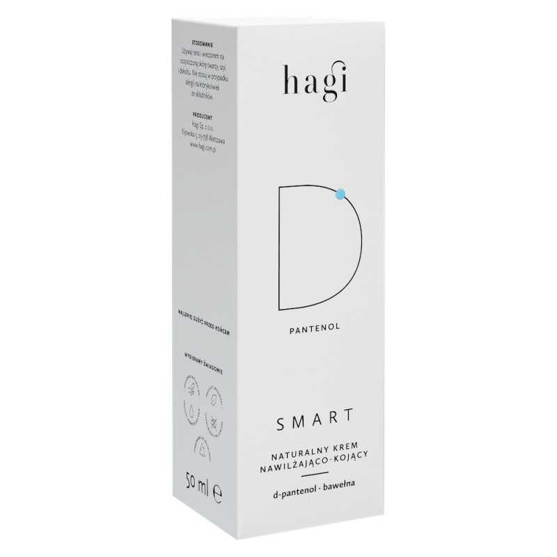 Hagi - Smart D - Naturalny Krem Nawilżająco - Kojący z D-Pantenolem - 50 ml