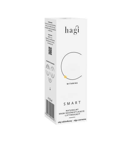 Hagi - Smart C - Naturalny Krem Rozświetlająco - Liftingujący z Perłowym Pigmentem - 50 ml