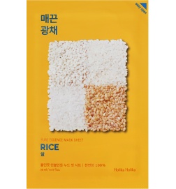 Holika Holika - Pure Essence Mask Sheet Rice - Maska w Płachcie z Ekstraktem z Ryżu - 23 ml