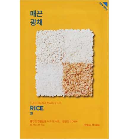 Holika Holika - Pure Essence Mask Sheet Rice - Maska w Płachcie z Ekstraktem z Ryżu - 23 ml