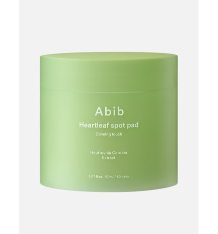 Abib - Heartleaf Spot Pad Calming Touch - Kojące Płatki do Twarzy - 80szt