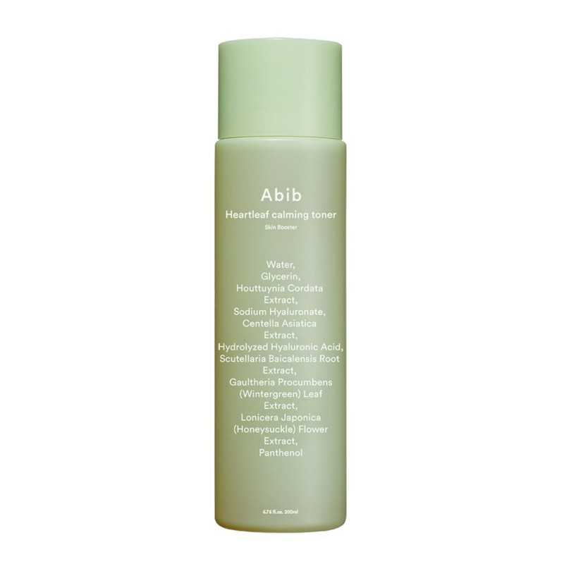 Abib - Heartleaf Calming Toner Skin Booster - Uspokajający Tonik do Twarzy - 200ml