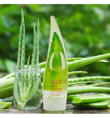 Holika Holika - Aloe Facial Cleansing Foam - Aloesowa Pianka do Mycia Twarzy - 150ml