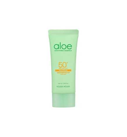 Holika Holika - Aloe Waterproof Sun Gel SPF50+/PA++++ - Aloesowy Łagodzący Krem z Filtrem Przeciwsłonecznym - 100ml