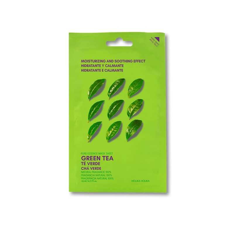 Holika Holika - Pure Essence Mask Sheet - Green Tea - Maska w Płachcie z Ekstraktem z Zielonej Herbaty - 23ml