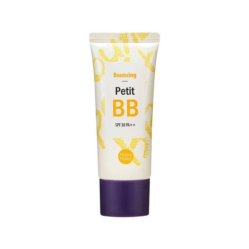 Holika Holika - Bouncing Petit BB Cream - Odżywczy Krem BB Do Twarzy - SPF30 PA++ - 30ml