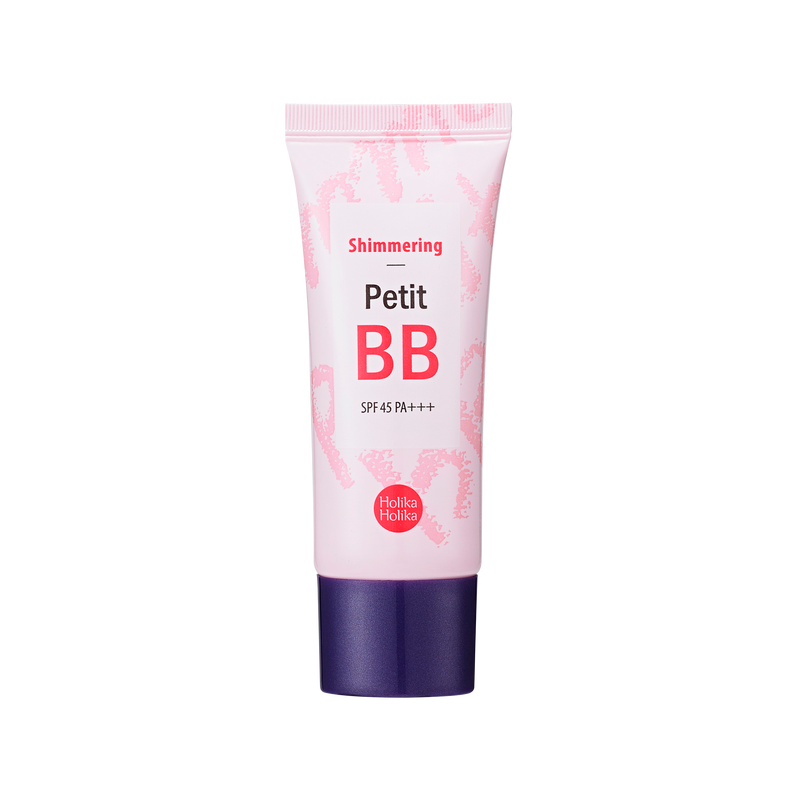 Holika Holika - Shimmering Petit BB Cream - Krem BB Do Twarzy Rozświetlający - SPF 45 PA+++ - 30ml