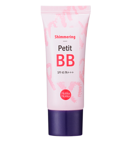 Holika Holika - Shimmering Petit BB Cream - Krem BB Do Twarzy Rozświetlający - SPF 45 PA+++ - 30ml