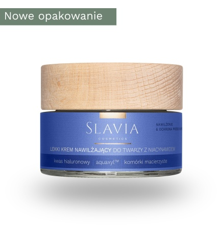 Slavia Cosmetics - Lekki krem do twarzy na dzień Nawilżenie & Ochrona przed IR - 50ml