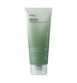 Anua - Heartleaf Quercetinol Pore Deep Cleansing Foam - Dogłębnie Oczyszczająca Pianka do Twarzy - 150ml