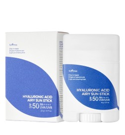 Isntree - Hyaluronic Acid Airy Sun Stick SPF 50+ PA ++++ - Przeciwsłoneczny Krem w Sztyfcie - 22g