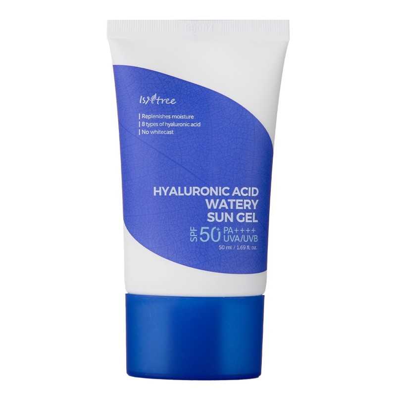 Isntree - Hyaluronic Acid - Watery Sun Gel SPF50+/PA++++ - Lekki Krem Przeciwsłoneczny do Twarzy - 50ml