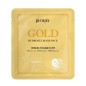 Petitfee - Gold Hydrogel Mask Pack - Hydrożelowa Maska w Płachcie ze Złotem i Ekstraktem z Żeń-Szenia - 32g