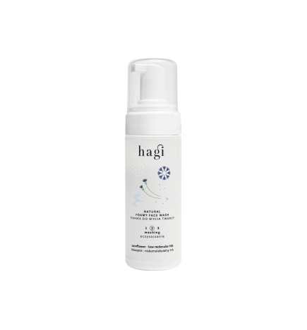 Hagi - Natural Foamy Face Wash - Pianka do Mycia Twarzy - 150ml