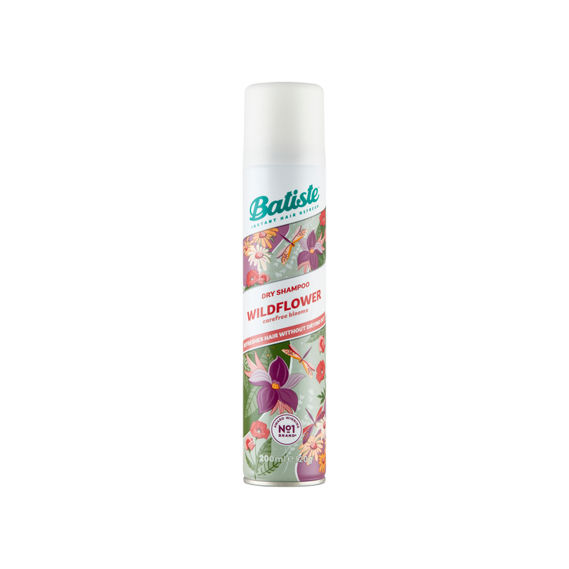 Batiste - Wild Flower - Suchy Szampon do Włosów - Jabłko i Arbuz - 200ml