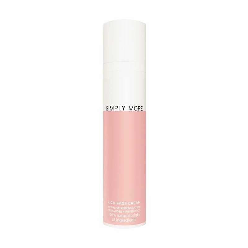 Simply More - Rich Face Cream - Intensywnie Regenerujący Krem Do Twarzy o Bogatej Konsystencji - 50 ml