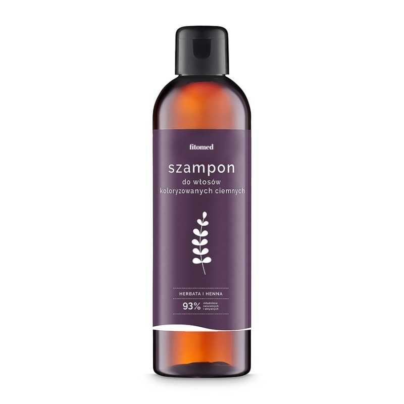 Fitomed - Herbata I Henna - Naturalny Szampon do Włosów Ciemnych - 250g