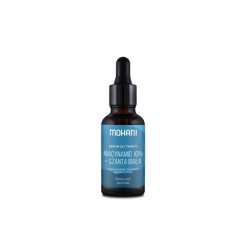 Mohani - Serum do Twarzy z Niacynamidem 10% i Szantą Białą - 30ml