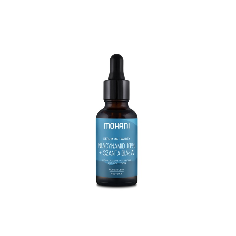 Mohani - Serum do Twarzy z Niacynamidem 10% i Szantą Białą - 30ml