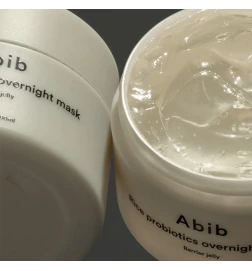 Abib - Rice Probiotics Overnight Mask Barrier Jelly - Maska na Noc z Probiotykami Ryżowymi - 80ml