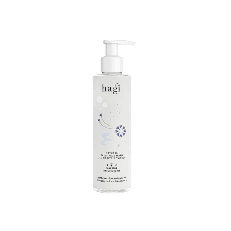 Hagi - Natural Gelly Face Wash - Naturalny Żel do Mycia Twarzy - 200  ml