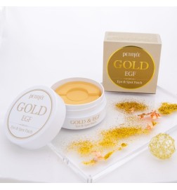 Petitfee - Gold EGF Eye&Spot Patch - Płatki Hydrożelowe Pod Oczy - 60 sztuk