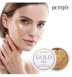 Petitfee - Gold EGF Eye&Spot Patch - Płatki Hydrożelowe Pod Oczy - 60 sztuk