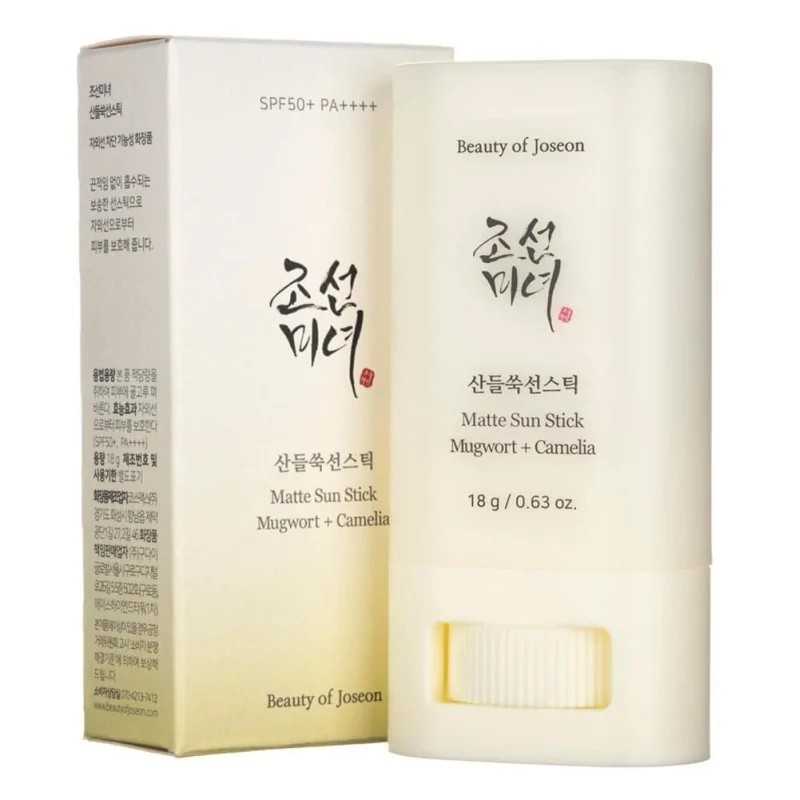 Beauty of Joseon - Matte Sun Stick Mugwort + Camelia SPF50+/PA++++ - Matowy Sztyft Przeciwsłoneczny - 18g