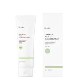 iUNIK Centella Mild Cleansing Foam - Łagodna Pianka Oczyszczająca z Wąkrotą Azjatycką - 120ml