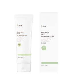 iUNIK Centella Mild Cleansing Foam - Łagodna Pianka Oczyszczająca z Wąkrotą Azjatycką - 120ml