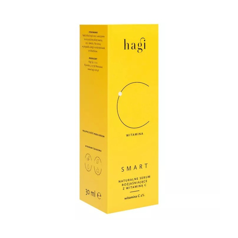 Hagi - Smart C - Serum do Twarzy z Witaminą C 2% do Cery Zmęczonej i Szarej - 30 ml