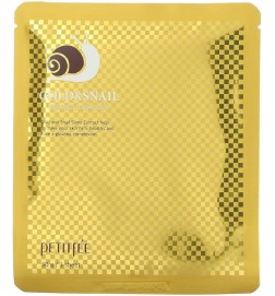 Petitfee - Gold & Snail Hydrogel Mask Pack - Hydrożelowa Maska do Twarzy z Filtratem ze Śluzem Ślimaka - 30g