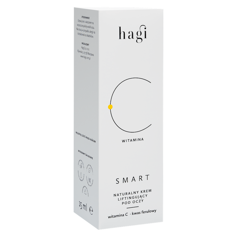 Hagi - Smart C - Naturalny Krem Liftingujący pod Oczy - 15 ml