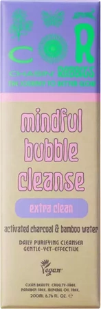 Chasin Rabbits - Mindful Bubble Cleanse - Żel do Mycia Twarzy z Aktywnym Węglem - 200 ml