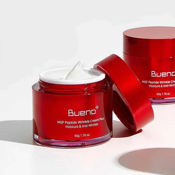 Bueno - MGF Peptide Wrinkle Cream Plus - Krem Przeciwzmarszczkowy z Peptydami - 50 gr